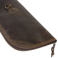 Чехол для ружья MAREMMANO ML 303 Leather Shotgun Slip 135 см цвет Зеленый / коричневый превью 6