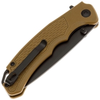 Нож складной полуавтоматический ARTISAN CUTLERY Tradition V2 сталь AR-RPM9 рукоять стеклотекстолит G10 цв. Коричневый превью 2