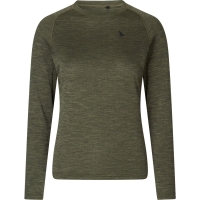 Термокофта SEELAND Active L/S T-Shirt Women цвет Pine green