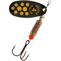 black yellow dots