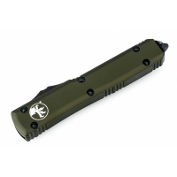 Нож автоматический MICROTECH Ultratech S/E сталь M390, DLC/Satin рукоять Алюминий цв. Зеленый превью 6