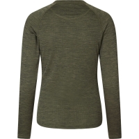 Термокофта SEELAND Active L/S T-Shirt Women цвет Pine green превью 3