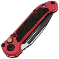 Нож складной автоматический MICROTECH LUDT Gen 3 сталь M390MK рукоять Алюминий цв. Бордовый превью 2