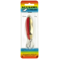Блесна колеблющаяся KUUSAMO Taimen 75/25 код цв. GL/FR/B-B  превью 2
