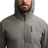 Толстовка SITKA Snowcrest Full-Zip Hooded Fleece цвет Woodsmoke Heather превью 5