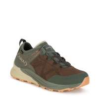 Кроссовки треккинговые AKU Omnia V-Light GTX цвет Brown / Green