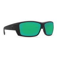Очки поляризационные COSTA DEL MAR Cat Cay W580 р. L цв. Blackout цв. ст. Green Mirror Glass
