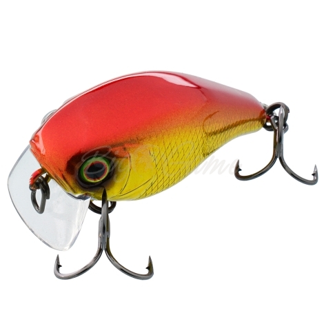 Воблер JACKALL Chubby 38F SSR цв. hl red & gold фото 1