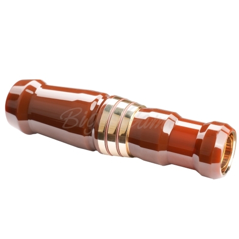 Манок на белолобого гуся D.E.D CUSTOM CALLS Зов вдовы Call of widow - (делрин) цв. Коричневый фото 3
