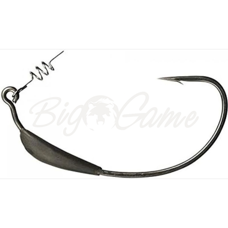 Крючок офсетный DAIWA Steez Weighted Hook SS № 5/0 (3 шт.) фото 1