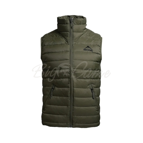Жилет SKRE Ptarmigan 850 Ultra Down Vest цвет Olive Green фото 1
