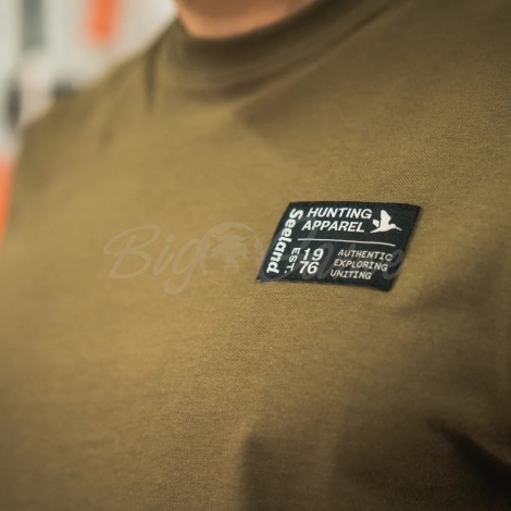 Футболка SEELAND Striker T-Shirt цвет Military Olive фото 6