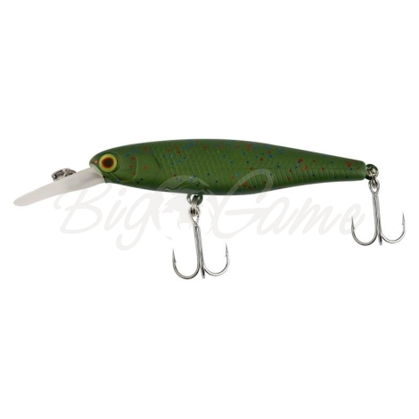 Воблер JACKALL Squirrel 61SP Silent цв. mat glitter olive фото 2
