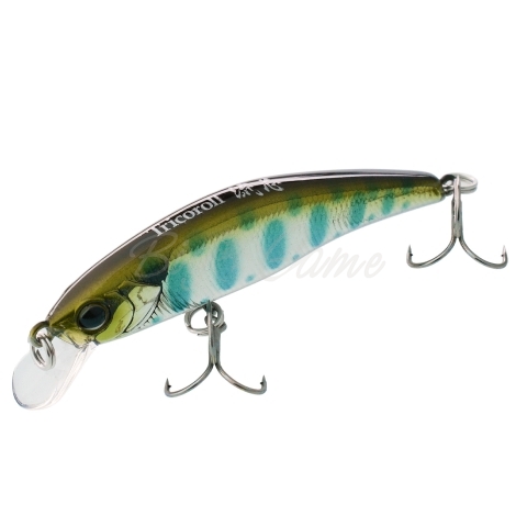 Воблер JACKALL TIMON Tricoroll Ryushin 53HW цв. silver yamame фото 1