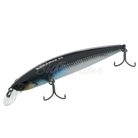 Воблер JACKALL Rerange 95 SP цв. hl bora silver & black фото 1