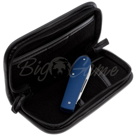 Нож складной полуавтоматический BOKER Coffin Denim Micarta сталь MagnaCut рукоять Микарта цв. Синий фото 5