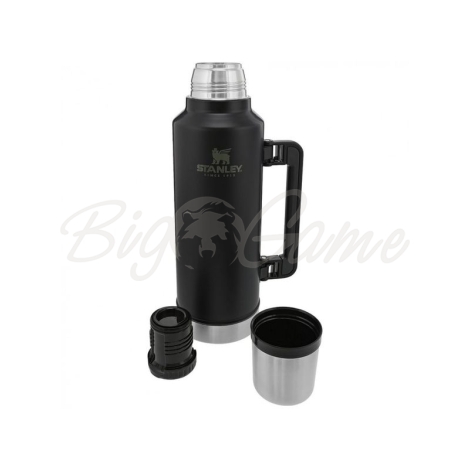 Термос STANLEY Classic 1,9 л (тепло 45 ч / холод 48 ч) цвет черный фото 5