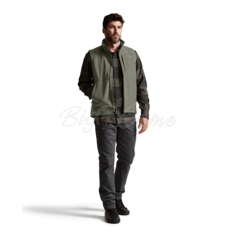Жилет SITKA Grindstone Work Vest 2024 цвет Hemlock Green фото 5