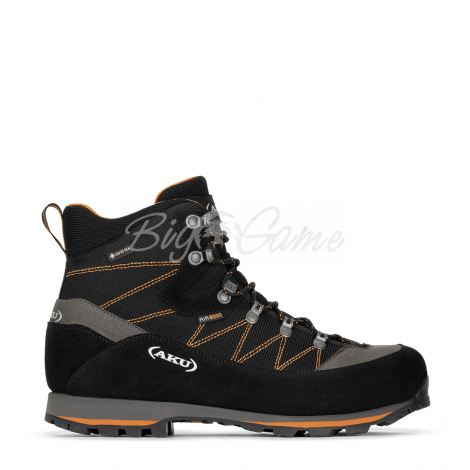 Ботинки треккинговые AKU Trekker III Wide GTX цвет Black / Orange фото 5