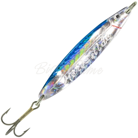 Блесна колеблющаяся BLUE FOX Moresilda Holographic 10 г код цв. 05 Silver Blue фото 1