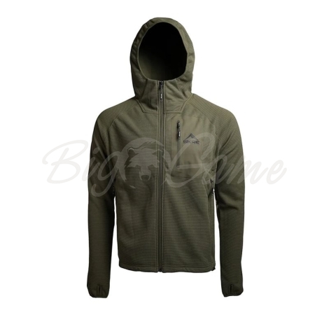Толстовка SKRE Grid Lite Jacket цвет Olive Green фото 11