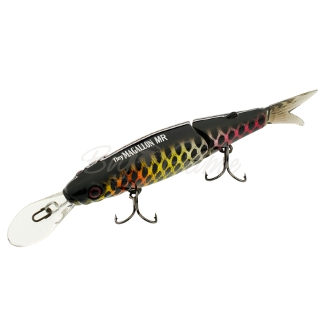 Воблер JACKALL Tiny Magallon MR цв. black piraruku фото 1