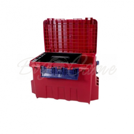 Ящик рыболовный MEIHO BM-9000 Bucket Mouth цвет матовый красный фото 5