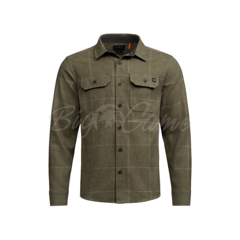 Рубашка SITKA Hardwood Hvy Wt Flannel цвет Deep Hemlock Fall Plaid фото 1