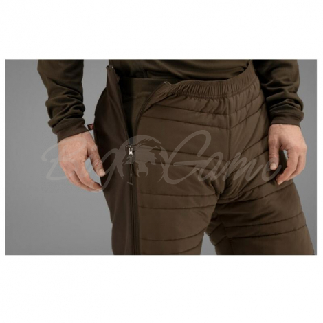 Брюки HARKILA Mountain Hunter Insulated Breeks цвет Hunting Green / Shadow Brown фото 7