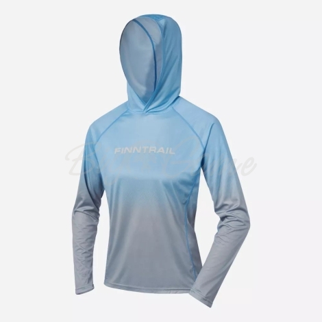 Термокофта FINNTRAIL WS Venus Hood 6621 цвет Light Blue фото 1