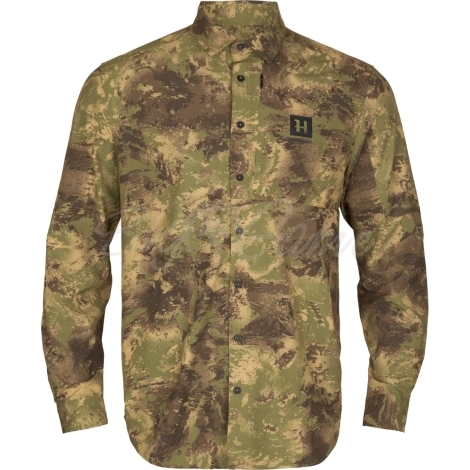 Рубашка HARKILA Deer Stalker Camo L/S Shirt цвет AXIS MSP Forest фото 1