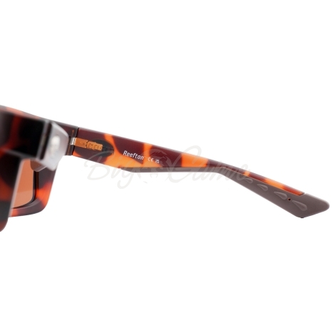 Очки поляризационные COSTA DEL MAR Reefton W580 р. L цв. Matte Retro Tortoise цв. ст. Green Mirror Glass фото 4